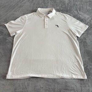 Vineyard Vines Edgartown Polo Shirt‎ Mens XL White Florida Whale Logo NWT